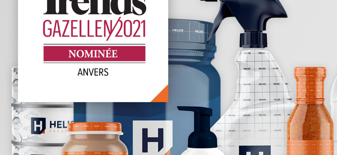 Helios packaging nominee pour Trends Gazellen 2021
